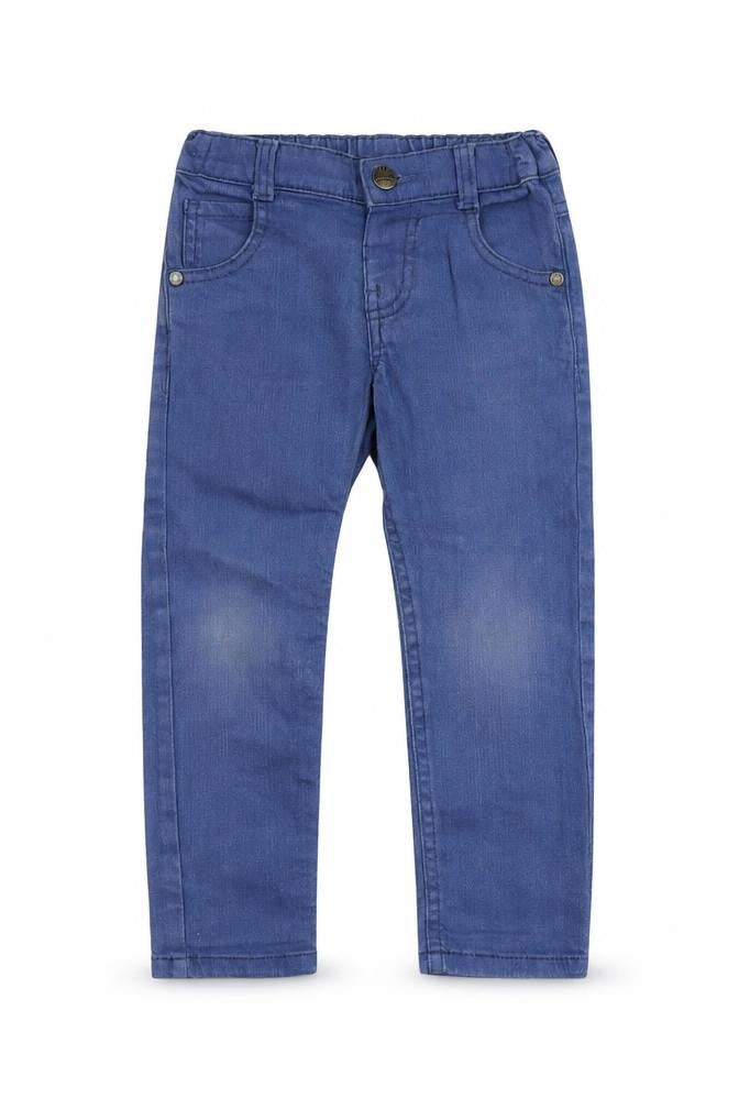 F&F Boys Blue Cotton Jegging Jeans Size 2-3 Years Regular
