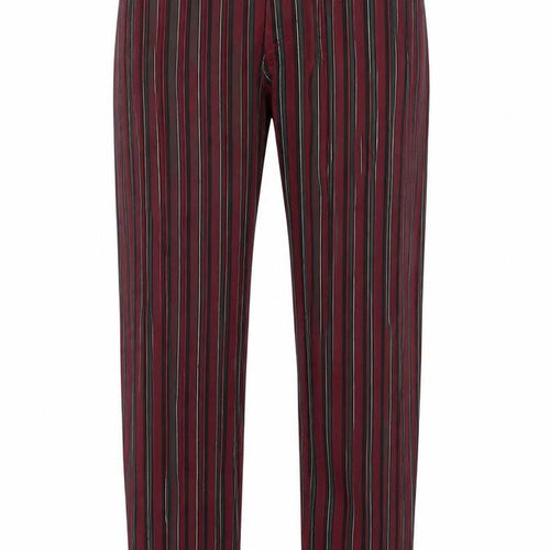 Pull&Bear Womens Multicoloured Striped Cotton Trousers Size 26 in L28 in Regular Button