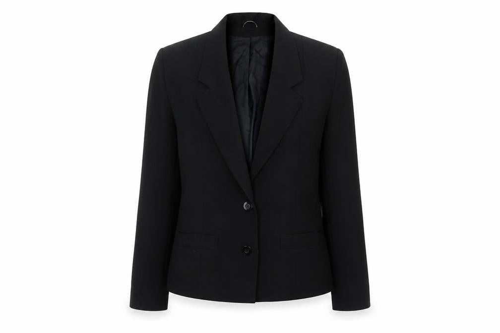 Principles Womens Black Polyester Jacket Suit Jacket Size 12
