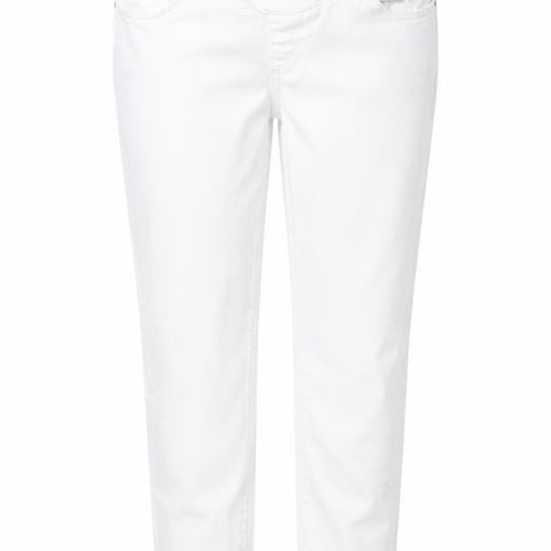 ASOS Womens White Cotton Straight Jeans Size 14 L27 in Regular