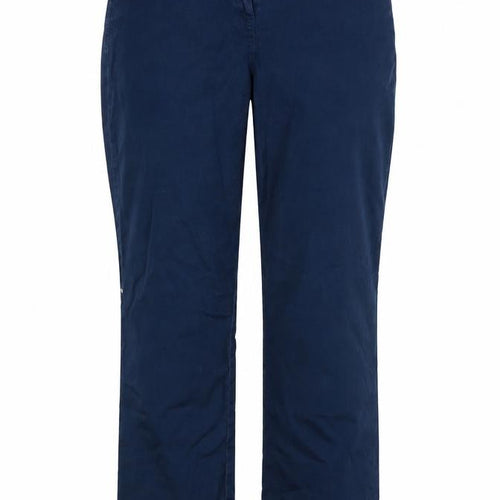 Gerard Womens Blue Cotton Chino Trousers Size 12 L24 in Regular