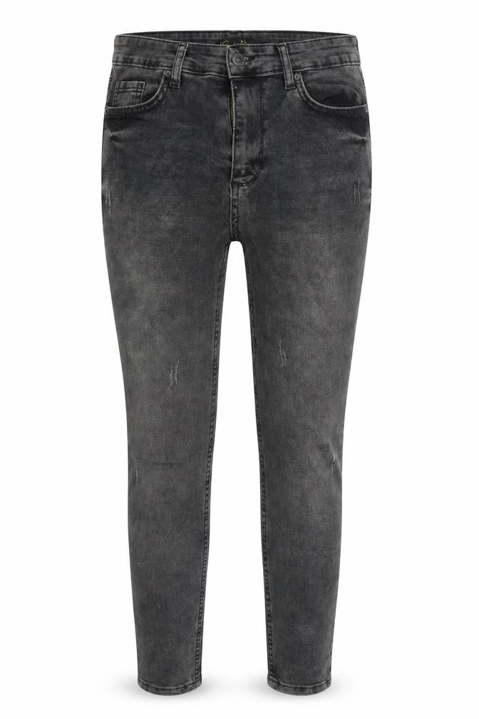 Jenerique Womens Black Cotton Skinny Jeans Size 10 L28 in Regular Zip