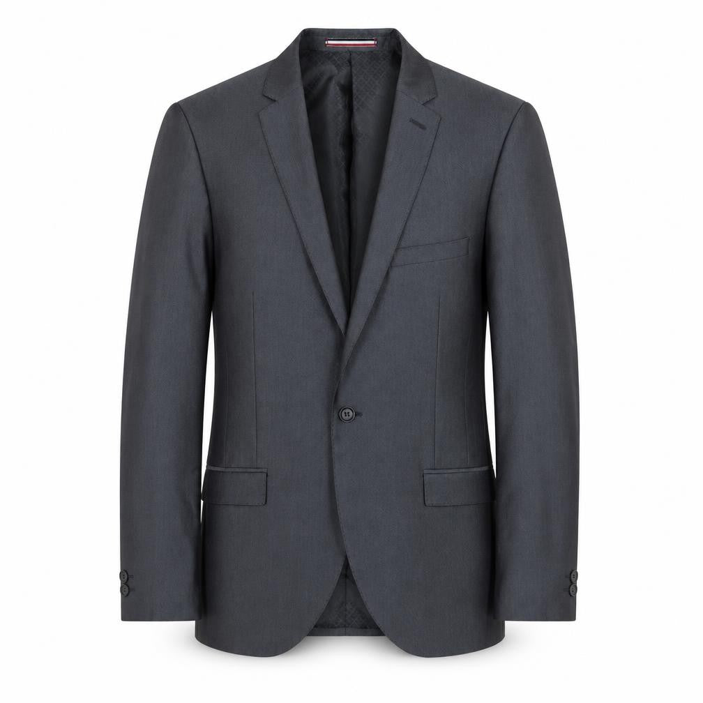 Ventuno 21 Mens Grey Polyester Jacket Suit Jacket Size 38