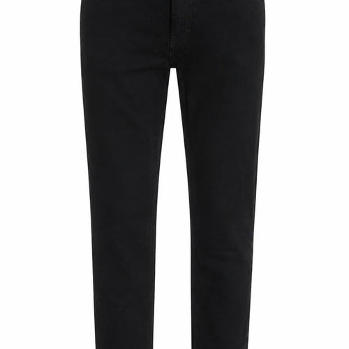 Topshop Mens Black Cotton Skinny Jeans Size 28 in L30 in Regular Zip