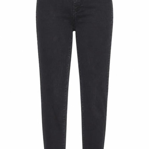 Bullhead Denim Co. Womens Black Cotton Skinny Jeans Size 10 L29 in Slim Button