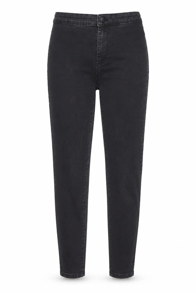 Bullhead Denim Co. Womens Black Cotton Skinny Jeans Size 10 L29 in Slim Button