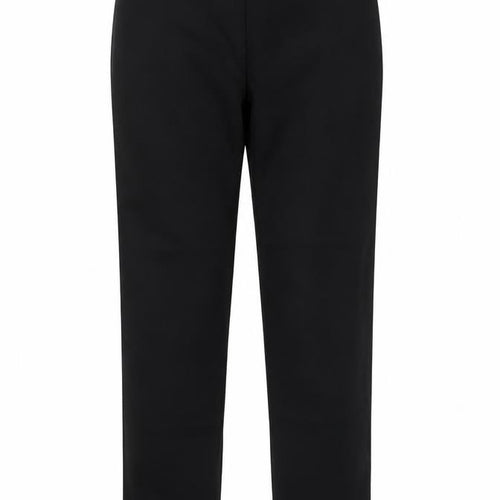 Gallery Womens Black Viscose Carrot Trousers Size 12 L25 in Regular
