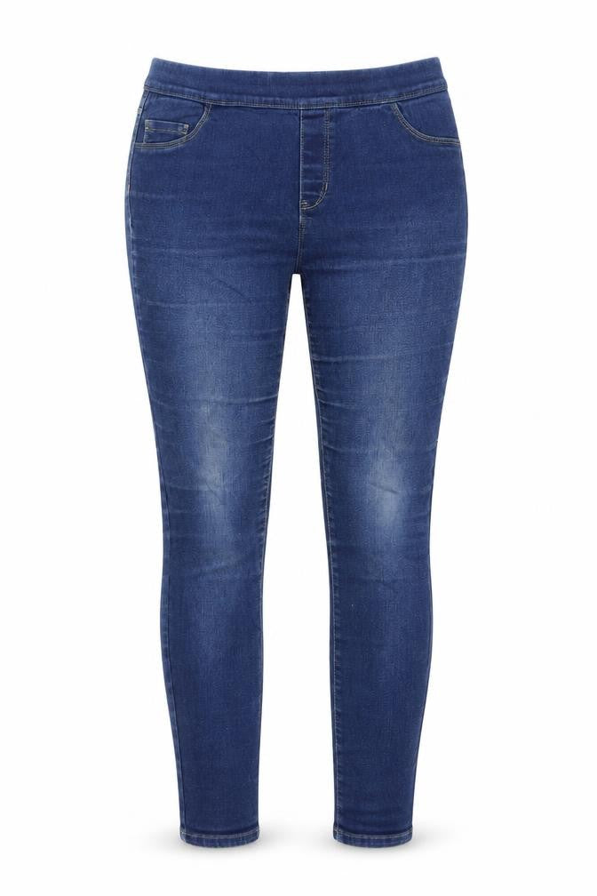George Womens Blue Cotton Jegging Jeans Size 10 L28 in Regular