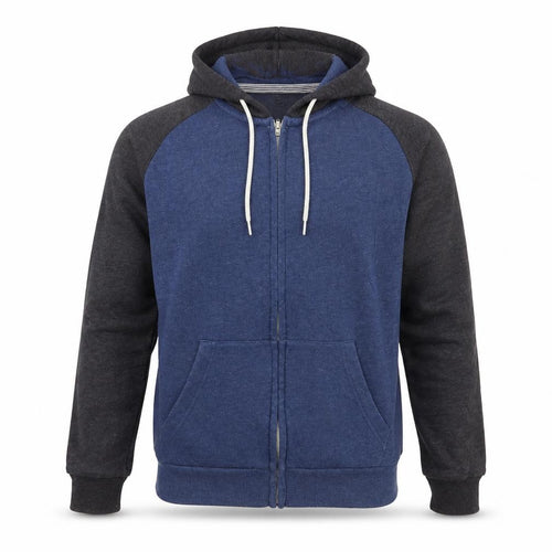Preworn Mens Multicoloured Cotton Full Zip Hoodie Size S