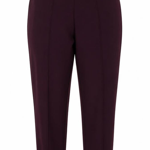 Arista Collection Womens Purple Polyester Trousers Size 16 L30 in Regular