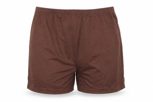 SheIn Womens Brown Polyester Athletic Shorts Size M L5 in Regular