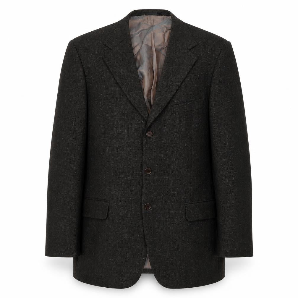 Marks & Spencer Mens Brown Wool Jacket Suit Size 42