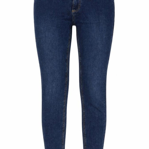 Mango Womens Blue Cotton Skinny Jeans Size 34 L29 in Regular