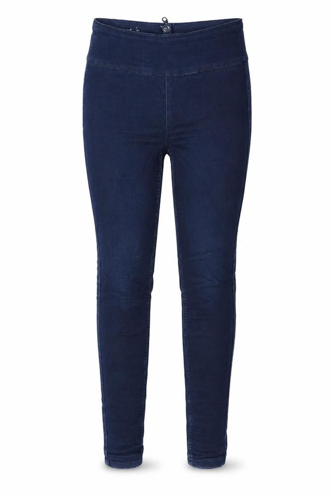 Pieces Womens Blue Cotton Skinny Jeans Size S L30 in Regular Button
