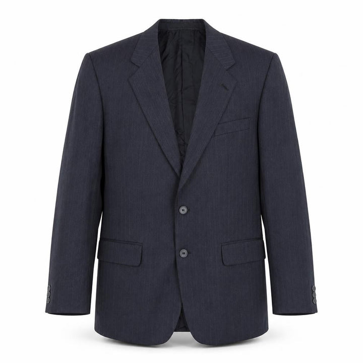 Marks & Spencer Mens Blue Wool Jacket Suit Jacket Size 40