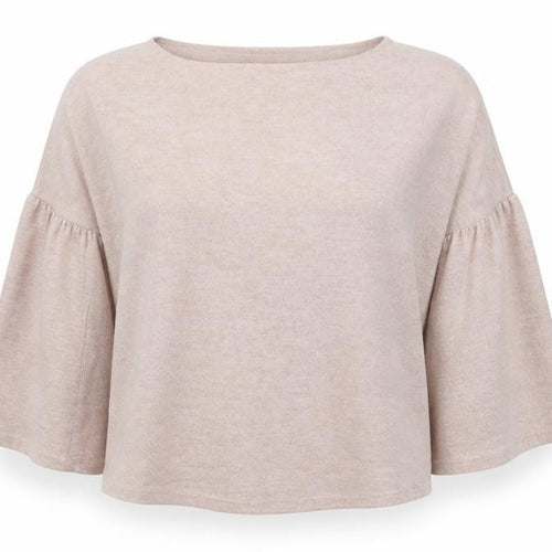 Mango Womens Pink Round Neck Polyester Pullover Jumper Size M