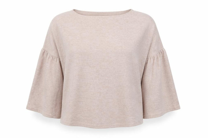 Mango Womens Pink Round Neck Polyester Pullover Jumper Size M
