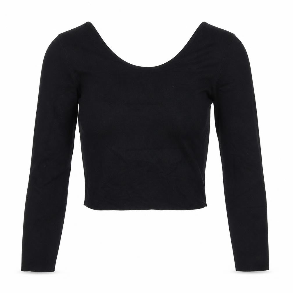Brave Soul Womens Black Round Neck Acrylic Pullover Jumper Size L