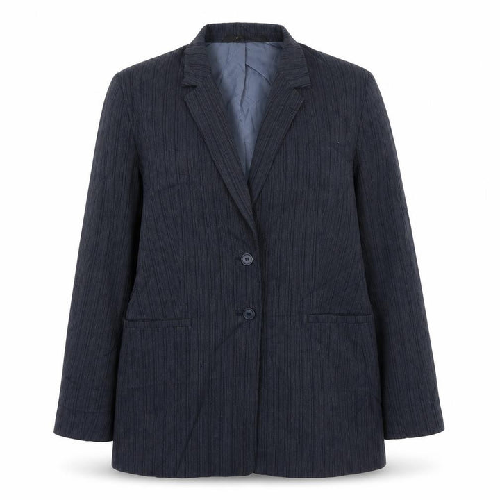 Marks & Spencer Womens Grey Striped Jacket Size 18