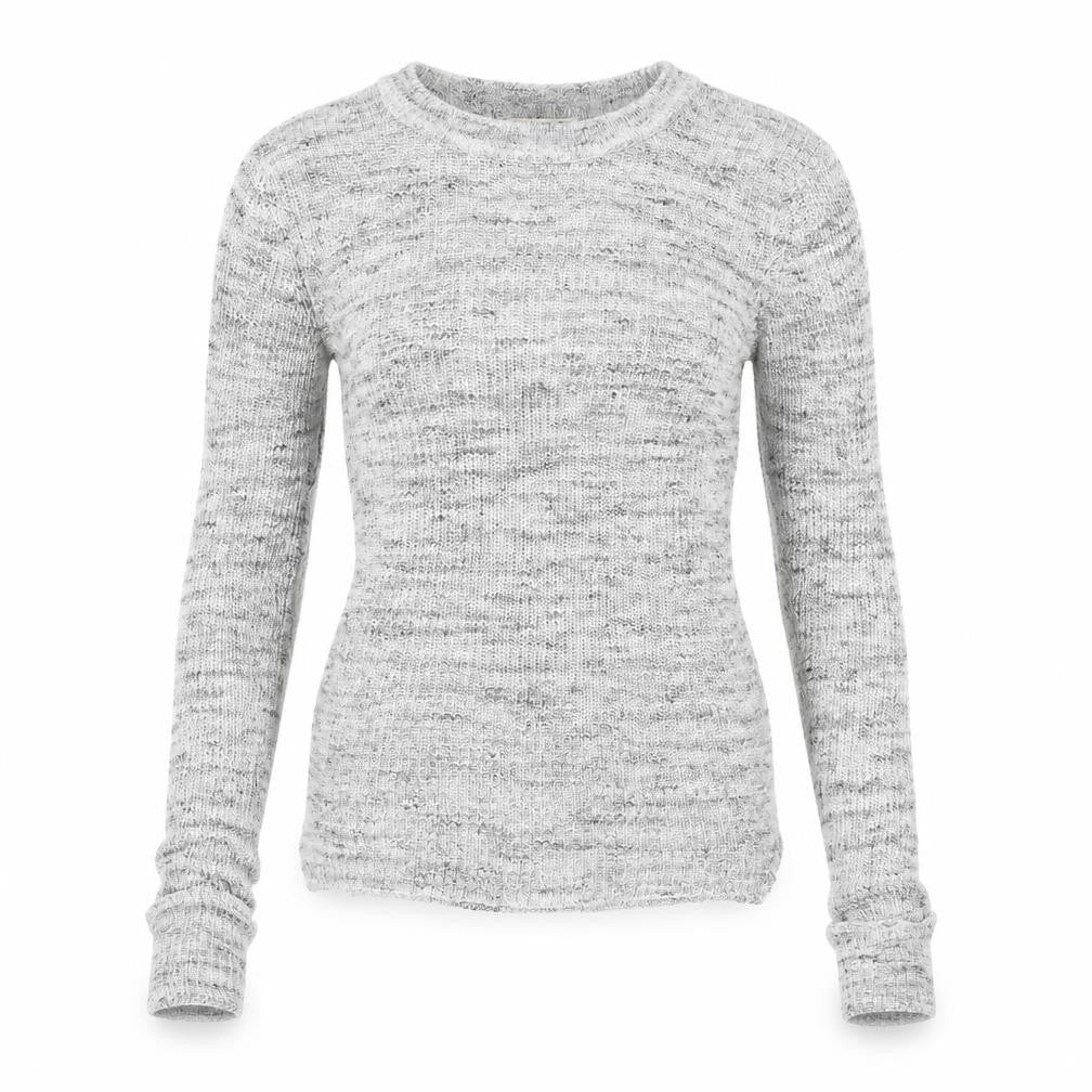 Pull&Bear Womens Grey Round Neck Polyester Pullover Jumper Size S
