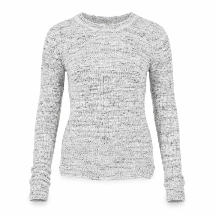 Pull&Bear Womens Grey Round Neck Polyester Pullover Jumper Size S