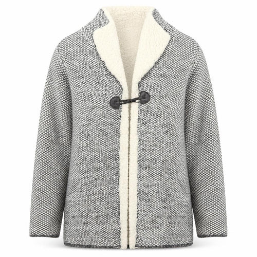 Dulipa Womens Multicoloured V-Neck Acrylic Cardigan Jumper Size 8