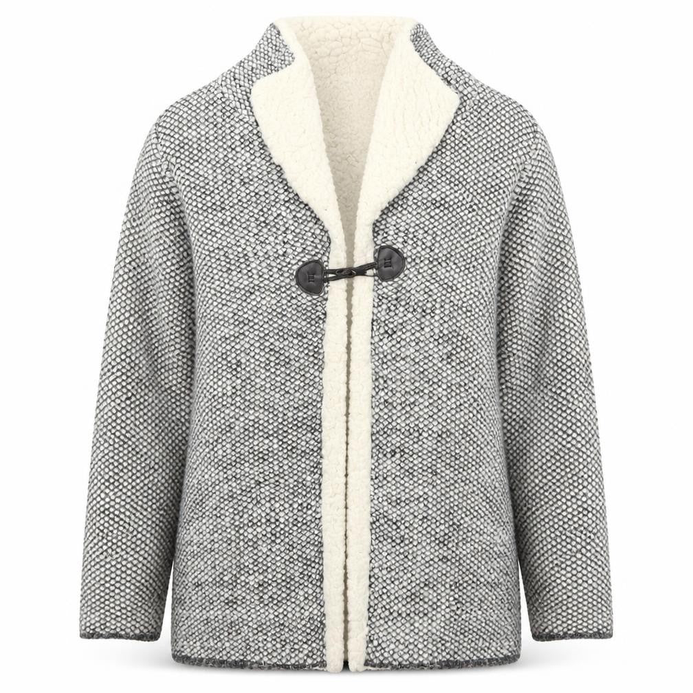 Dulipa Womens Multicoloured V-Neck Acrylic Cardigan Jumper Size 8
