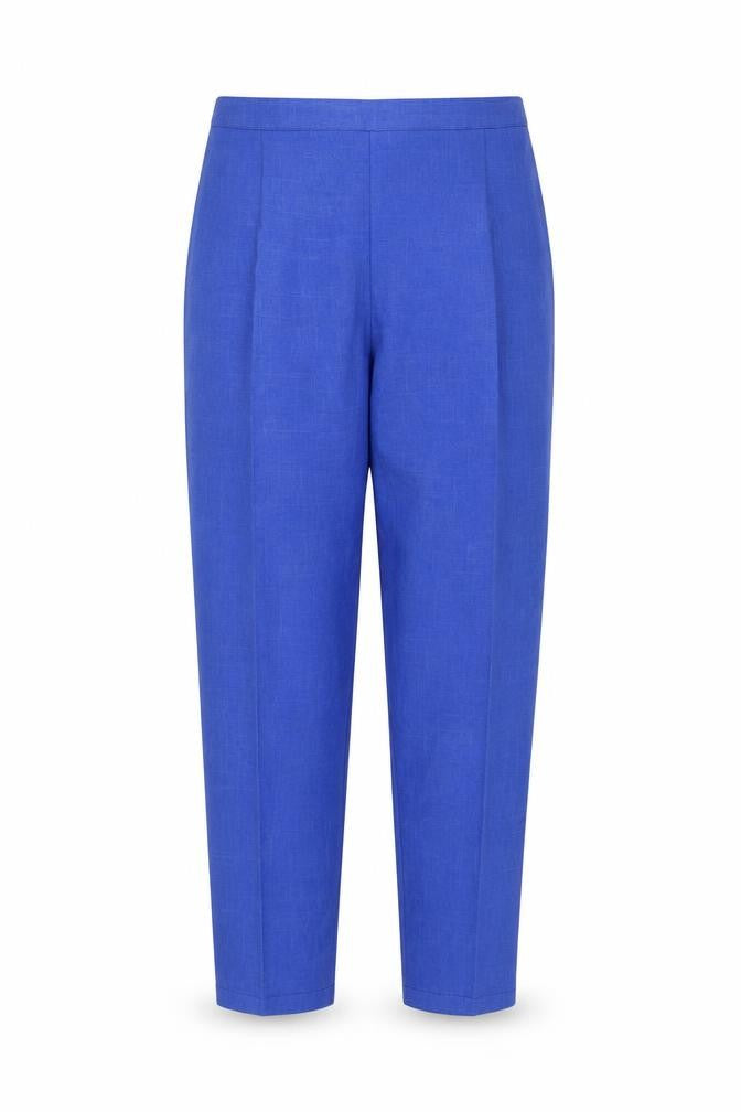 Preworn Womens Blue Polyester Trousers Size 30 in L27 in Regular