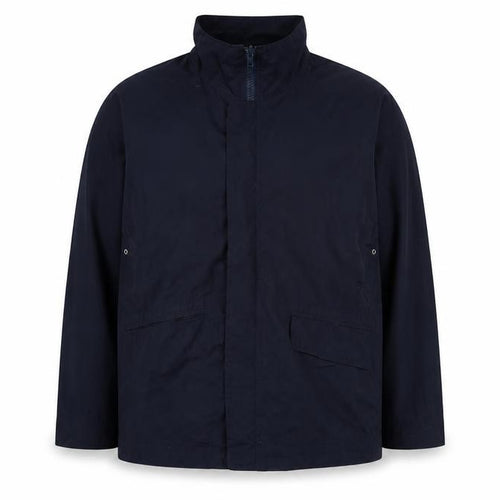 Espace Mens Blue Rain Coat Coat Size M
