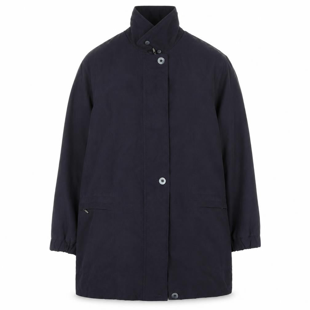 Bonmarché Womens Blue Trench Coat Coatigan Size M