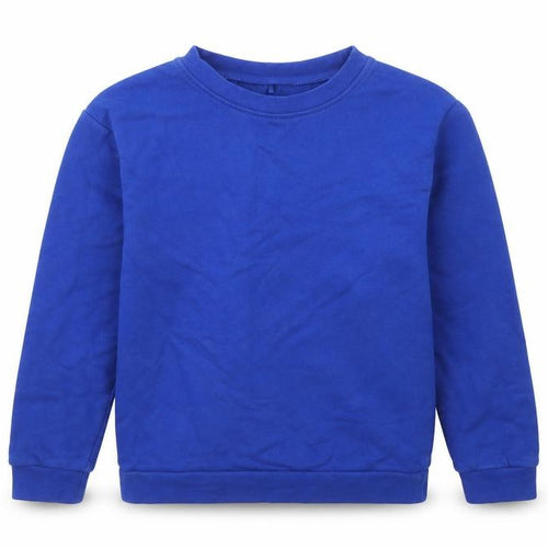 George Boys Blue Cotton Pullover Sweatshirt Size 5-6 Years