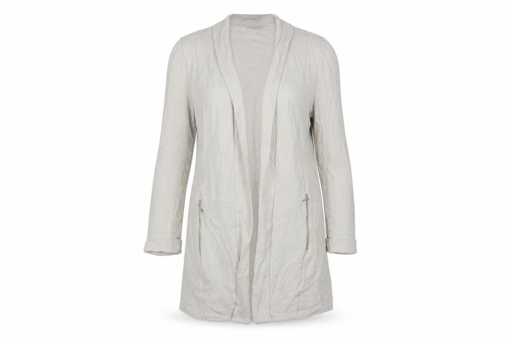 Wallis Womens Grey V-Neck Viscose Cardigan Jumper Size S