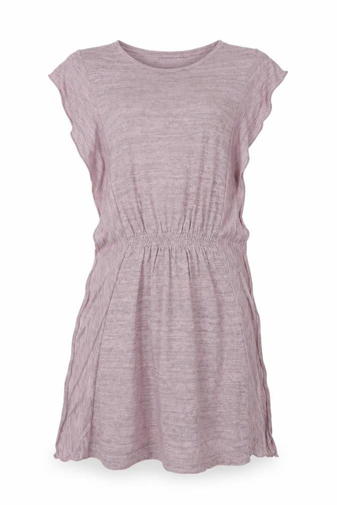 James Lakeland Womens Purple Viscose Skater Dress Size M Round Neck