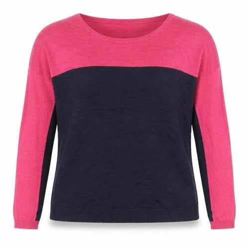 Dorothy Perkins Womens Multicoloured Round Neck Viscose Pullover Jumper Size S