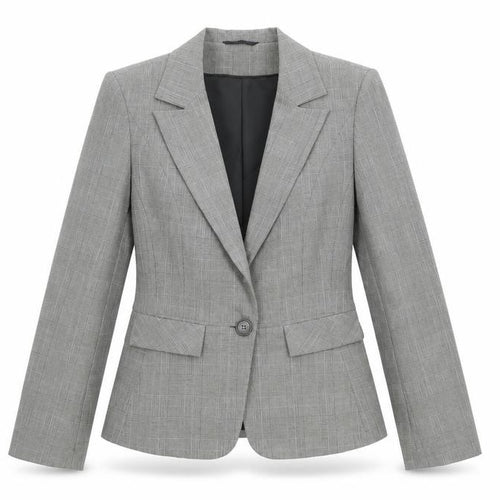 Dorothy Perkins Womens Yellow Plaid Polyester Jacket Blazer Size 10
