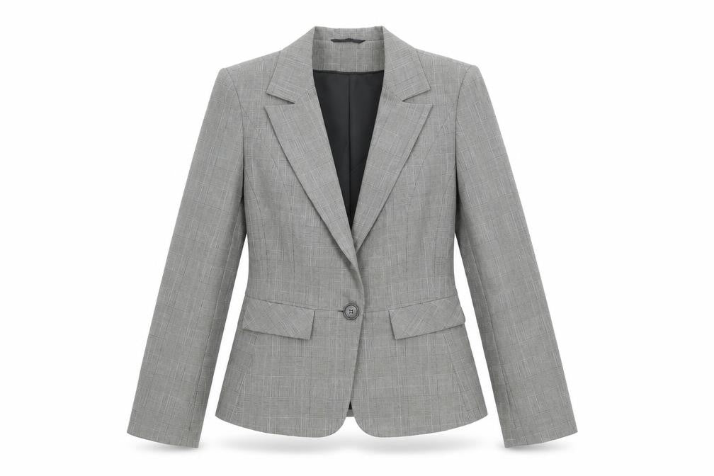 Dorothy Perkins Womens Yellow Plaid Polyester Jacket Blazer Size 10