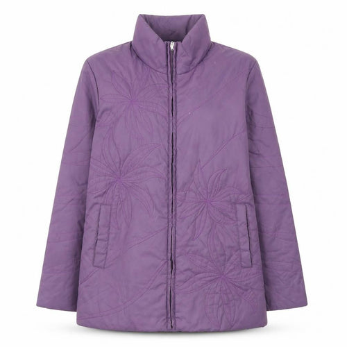 Northmoor Womens Purple Jacket Coat Size 12