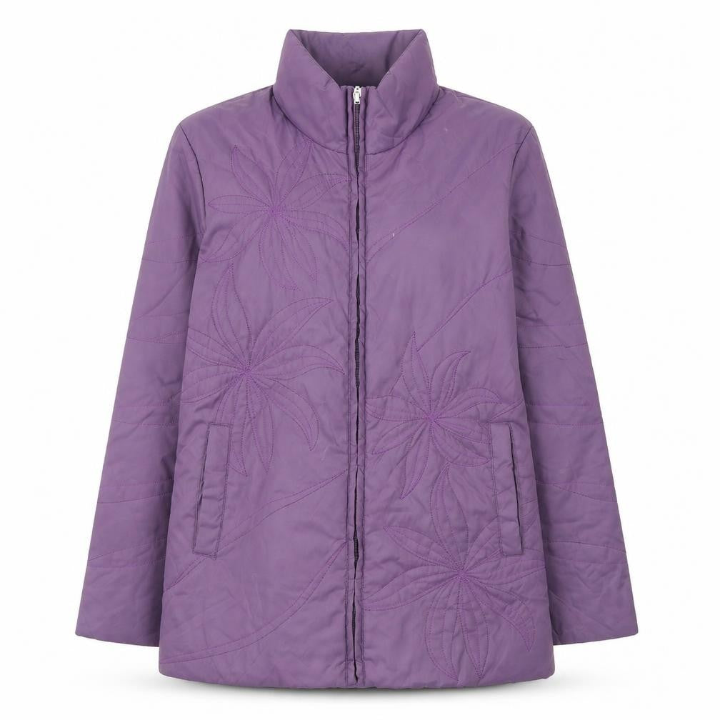 Northmoor Womens Purple Jacket Coat Size 12