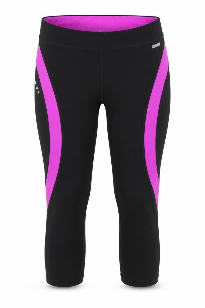 Athletic Works Womens Black Polyester Sweatpants Leggings Size S L18 in Regular