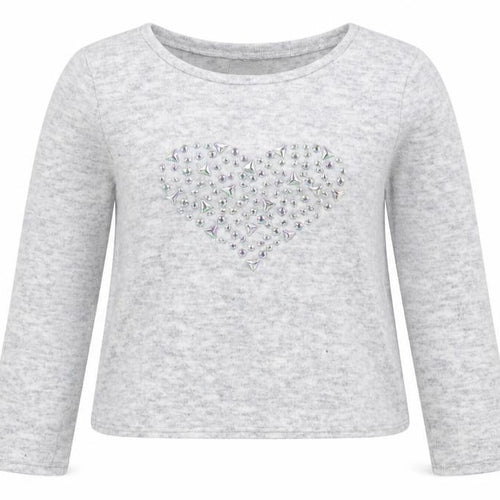 New Look Womens Grey Round Neck Acrylic Pullover Jumper Size 14