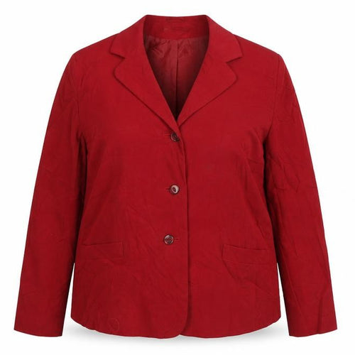Classics Womens Red Jacket Blazer Size 16