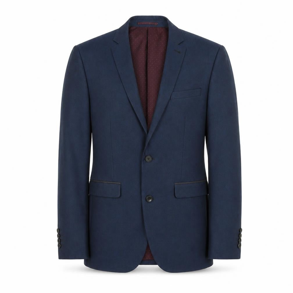 Next Mens Blue Polyester Jacket Suit Jacket Size 38