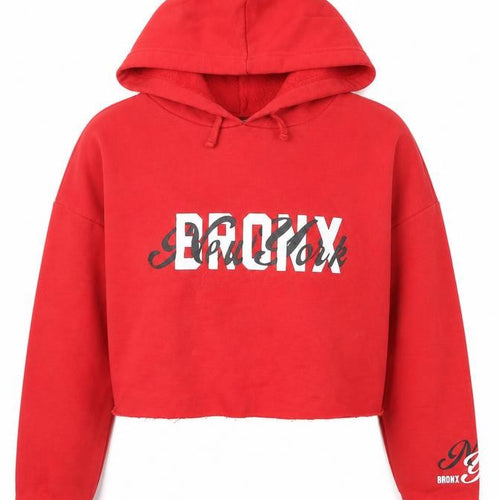 915 Generation Girls Red Polyester Pullover Hoodie Size 12-13 Years - Bronx New York