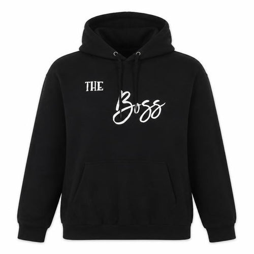 Stars & Stripes Womens Black Cotton Pullover Hoodie Size M Pullover - The Boss