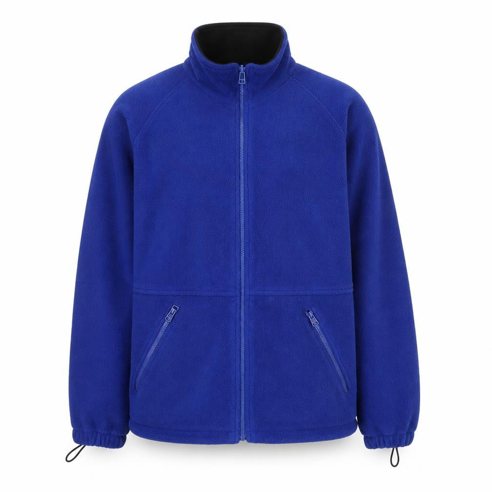 Icecube Mens Blue Polyester Full Zip Sweatshirt Size S