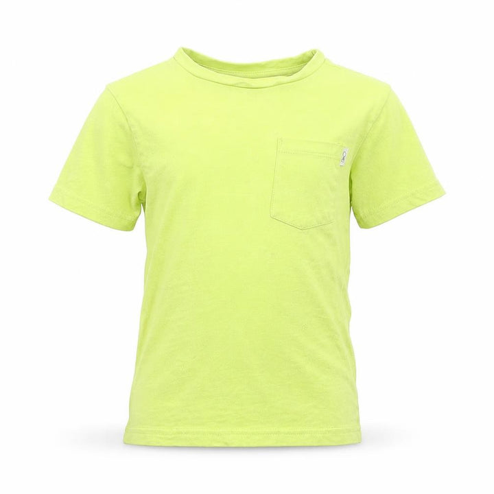 Mothercare Boys Green Cotton Basic T-Shirt Size 3-4 Years Round Neck