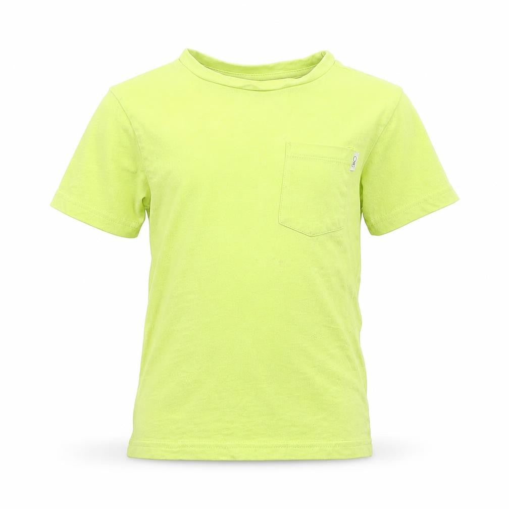 Mothercare Boys Green Cotton Basic T-Shirt Size 3-4 Years Round Neck
