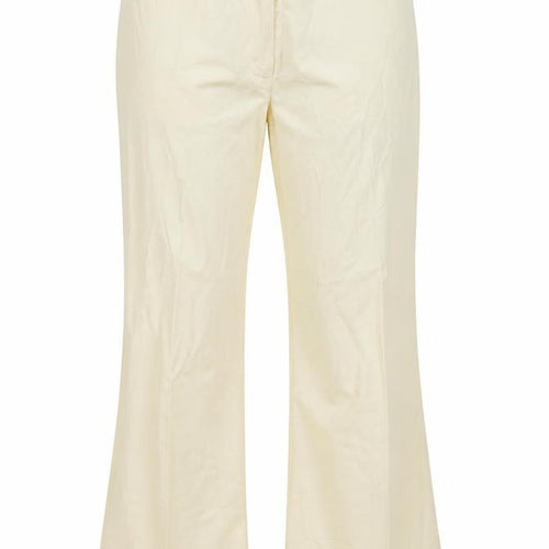 Frank Eden Mens Beige Polyester Trousers Size 30 in L28 in Regular