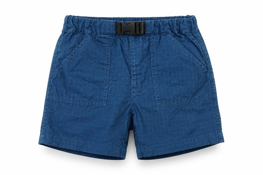 ENRG Boys Blue Cotton Utility Shorts Size 4-5 Years Regular