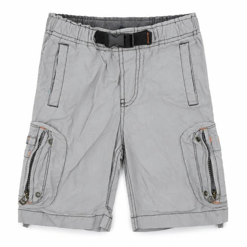 Gap Boys Grey 100% Cotton Cargo Shorts Size 5 Years Regular